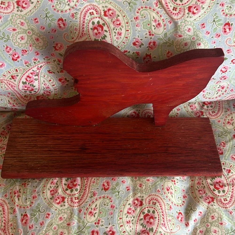 High Heel Wood Shelf for the Shoe Lover